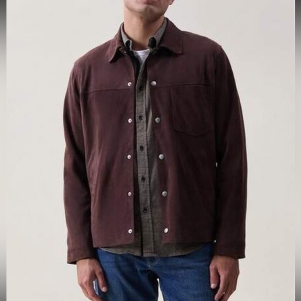 NWT: Rag & Bone Eli Brown Suede Men's Jacket - Picture 2 of 7